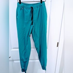 Figs Men's Teal Jogger Scrub Pants in Teal